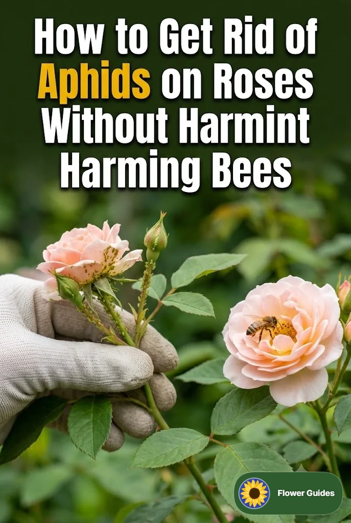 How to Get Rid of Aphids on Roses Without Harming Bees