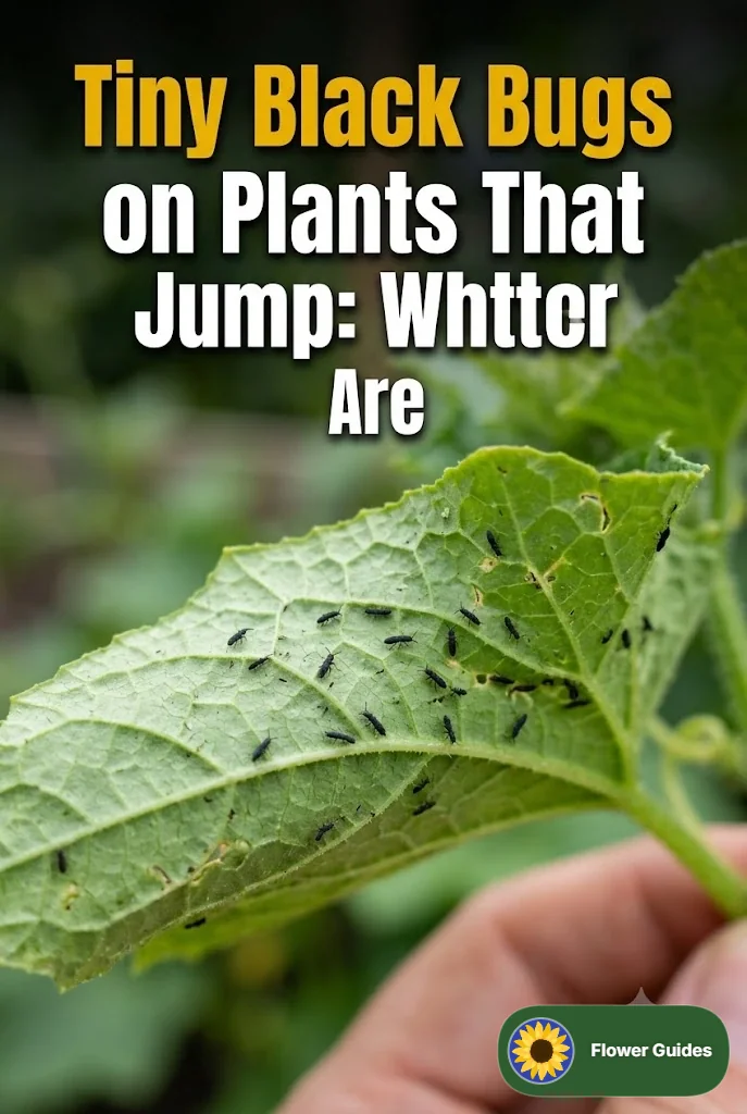 Tiny Black Bugs on Plants That Jump: What They Are